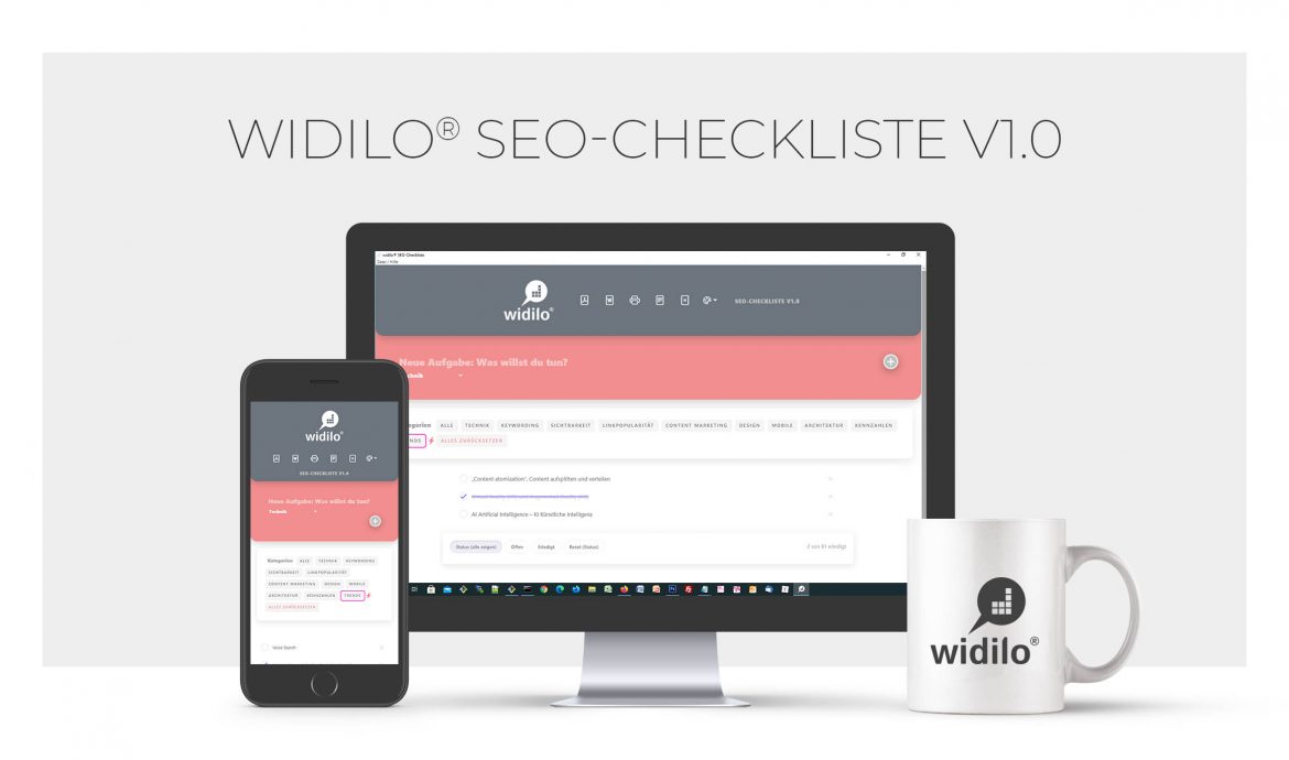 widilo® SEO-Checkliste v1.0